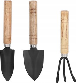 Kerti Szerszám Készlet 3 Részes Lapát Gereblye Villa Karom