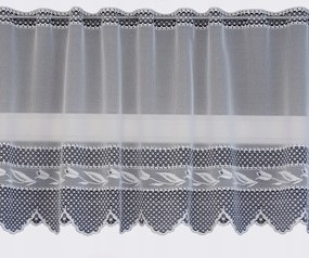 Mg Irigység jacquard 31589 fehér 200x60cm M