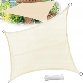 Napvitorla Napellenző Vízálló Kerti Uv Téglalap 3x4m