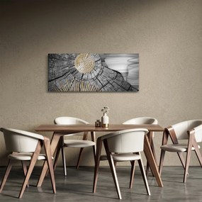 Kép - A fa törzse kollázsban (120x50 cm)