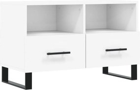vidaXL fehér szerelt fa TV-szekrény 80 x 36 x 50 cm