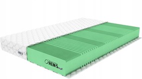 Matrac 90x190 15cm H2 Habszivacs Puha 7 Zóna HR35kg/m3+Stílusos huzat