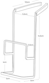 Függő fém szivacstartó Tower – YAMAZAKI