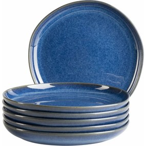 Mäser Cordelia Royal Blue desszert tányér szett,22 cm, 6 db