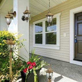 LED kültéri fali lámpatest FLORENCJA 1xE27/10W/230V IP43