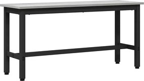 vidaXL Étkező pad Szürke Sonoma 100 x 32,5 x 48,5 cm