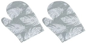 Bellatex Madártoll edényyfogó szürke, 28 x 18 cm, 2 db