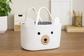 Tároló doboz fogantyúval 35 x 25 x 21 cm - l méret