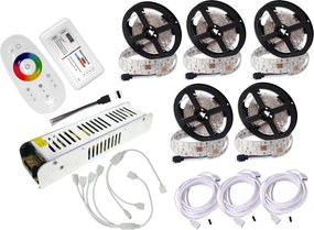 Led Szalag Készlet 25m Rgb W Fehér 5050 Távirányító