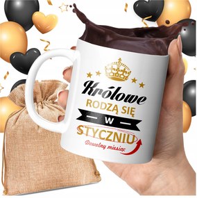 Bögre Királynők Születnek Személyre Szabott Nyomtatás Ajándék Születésnapra