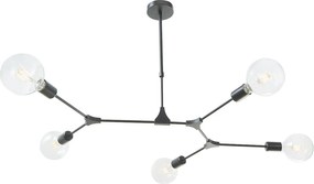 Dar lighting modern függeszték euphemia fekete dareup0539