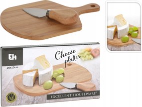 Tálaló Deszka Sajtokhoz, Vágódeszka Készlet KÉssel