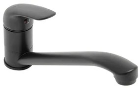 Ceramia S-Line Pro mosogató csaptelep forgó karral fekete matt SIKOBSLPRO282C