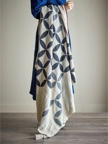 Pamutkeverék takaró 130x155 cm Forma – Bloomingville