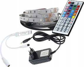 Led szalag Szett 150 Rgb 3m IR44 vezérlő zas