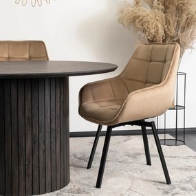 Forgó Étkezőszék Bézs Színben. LUNA