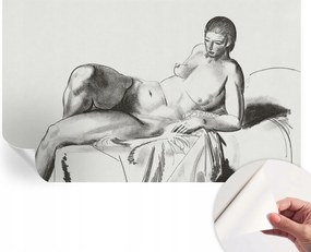 Design fali fotótapéta öntapadós művészi akt 416x254 cm