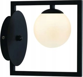 Aca Lighting fali lámpa 1xG9 Quadro fekete fehér 22X15X20CM OD91221W