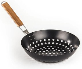 G21 grillező eszköz - grillserpenyő kerek tapadásmentes felülettel