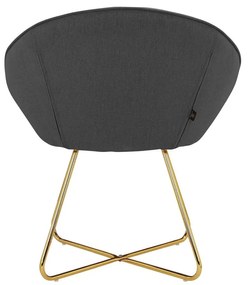 Sötétszürke fotel Tigela - Støraa