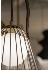 Klausen 111098 - Fali lámpa MEMORY 1xG9/4W/230V fehér/barna