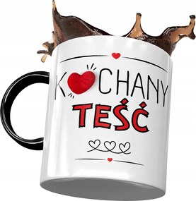 Fekete bögre apósnak Anyós ajándék fényképes nyomtatással