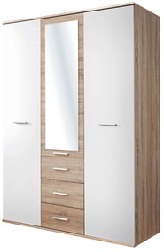 Ruhásszekrény Daron 3D3S 23 DSW DI-01 (sonoma tölgy + fehér). 1024529