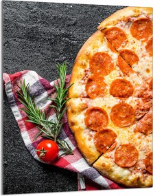 Üveg Vágódeszka 40x52 Pizza a Konyhába