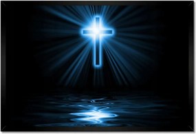 Poszterek keretben 60x40 Kereszt Jézus Mennyország