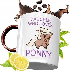 Bordó Bögre Lányának Születésnapi Ajándék fényképes nyomtatással