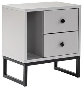 Éjjeliszekrény Glimmer Grey