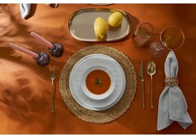 18 részes fehér porcelán étkészlet