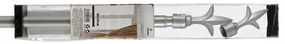 VALANCE TRIDE szürke fém függönykarnis 120-210 cm