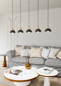 Emibig modern függeszték seco fekete emi1393/5