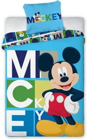 Disney Mickey Timeless Character ágyneműhuzat 140×200cm, 63×63 cm microfibre