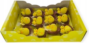 Csirkék Húsvéti Csirkék Csibe Húsvéti Dekoráció 12 db