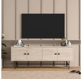 TV asztal/szekrény Diamon (travertin). Akció -23%. 1108066