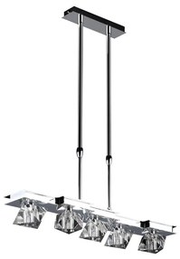 LUXERA 1546 - BAIKO csillár 5xG9/40W/230V