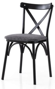Ekol Anthracite and Black étkezőszékek, 2 db