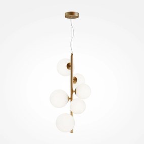 Maytoni modern függeszték dallas matt fehér arany mymod545pl-06bs