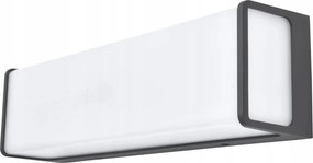 Lutec Doblo Homlokzati lámpa Led fali lámpa 2200lm Szürke IP54 4000K