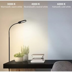 Briloner 1297-015 - állítható fényerőjű LED állólámpa LED/6,6W/230V