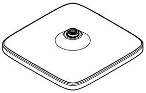 GROHE 26695000 - VITALIO COMFORT 250 × 250 mm fejzuhany, fényes króm