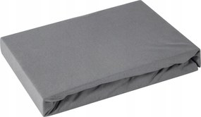 Gumis jersey lepedő 200x220 acél