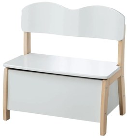 Fehér gyerek pad – Roba