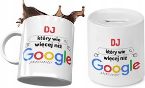 Dj Bögre Ajándék persely szett fényképes nyomtatással