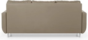 Háromszemélyes kinyitható kanapé ROT Szürke