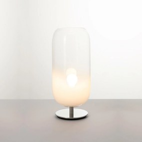 Artemide Gople asztali lámpa fehér, fúvott üveg, E27, magasság 48,5 cm