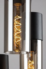 RÁBALUX 72054 RONNO Fekete Színű Függeszték 4XE27 25W IP20