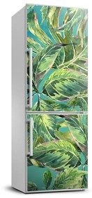 Hűtő matrica Trópusi levelek FridgeStick-70x190-f-108364135
